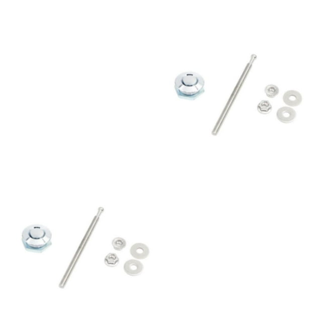 Wweixi Car Modification Sleek And Lightweight Hood Lock Various Styles Offered Electroplated silver DP17-25 2Set