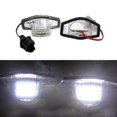 thumbnail image 2 of 2 Pcs/Set 18 Led Lamp Number License Plate Light For Honda Fit Jazz Odyssey Stream Insight Crv Frv Hr-V Crosstour, 2 of 5