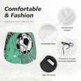 thumbnail image 6 of Lsque BALL INSIDE THE NET GOAL Printed Women's Running Shorts with Liner Pockets,Elastic Quick Dry Workout Athletic Gym Yoga Shorts,Womens High Waist Shorts-Medium, 6 of 9