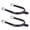 L, variant on Misright Metal Boot Spur Horse Riding Spur with Adjustable Strap for Horse Schooling
