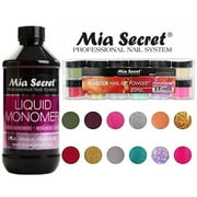 Mia Secret - Monomer 8 oz + Inspiration 12 Colors Set