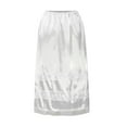 CELIEAN Half Slips For Women Underskirt Dress Extender Lace Trim Knee