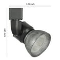 thumbnail image 5 of 10W Integrated LED Metal Track Fixture with Mesh Head, Black and Silver, 5 of 5