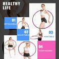 thumbnail image 2 of Hoola Hoop for Adults Jump Rope - Weighted Hoola Hoop for Exercise,8 Section Detachable Design-Professional Soft Fitness Hoola Hoop, 2 of 7