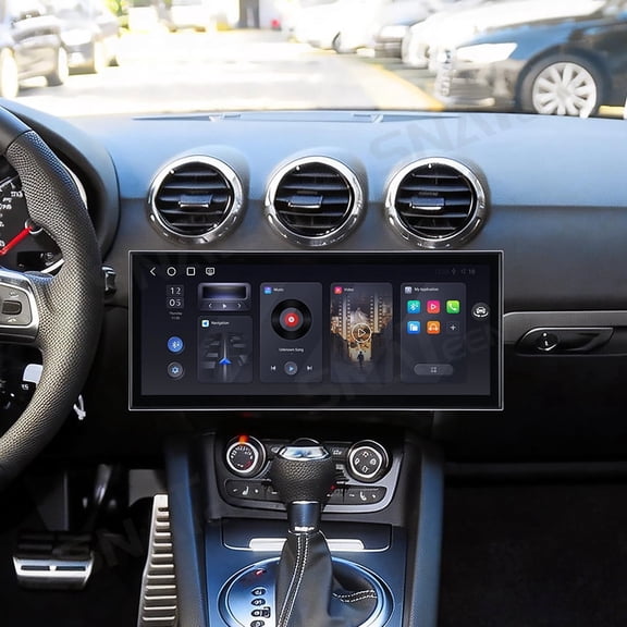 SNATEEN 15.8 inch Carplay Screen/Radio/Multimedia Player for Audi TT 2008-2014 Car Navigation/GPS Upgrade Headunit Android Display 1080P Touch Screen Receiver Replace System