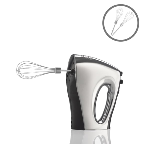PTOOTP 2pcs Sleek Hand Mixers for Baking Stainless Steel Mixing Tools for Home Users