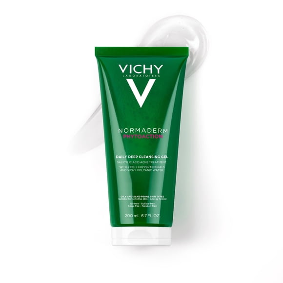 VICHY Gel Limpiador para Piel Grasa con Tendencia Acnéica Vichy Normaderm Phytosolution 200 ml