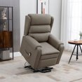 thumbnail image 2 of HOMCOM Power Lift Recliner Chair for Elderly Reclining Chair with Pockets, 2 of 10