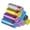 Multicolor, variant on 5 Rolls 75 Count Drawstring Trash Bags,Leak Proof Strong Flex Trash Can Liners,Heavy Duty 13 Gallon Assorted Color Garbage Bags with Tie Handles for Kitchen Bathroom Home Office