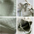 thumbnail image 2 of CoCopeaunt Women Fashion Mini Grid Tote Hobo Handbag Shiny Faux Leather Shoulder Bag Purse, 2 of 4