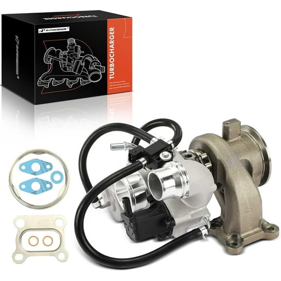 A-Premium TD04L Complete Turbocharger Turbo Kit with Gasket Compatible with Chevrolet & Buick Models - Cruze 2016-2019, Trax 2019, Encore 2016-2019, 1.4L - Replaces 49180-04070