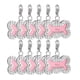 thumbnail image 5 of 10 collares de prevención de pérdidas de acero inoxidable para perros y gatos con letras grabadas personalizadas, etiquetas de identificación para mascotas personalizadas, 5 of 8
