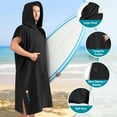 thumbnail image 2 of Poncho de surf SUN CUBE de secado rápido con capucha, 112 cm, 2 of 7