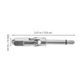thumbnail image 2 of OUNONA Floor Jack Parts Drive Wheel Universal Joint Silver Metal 1 Set For Automotive Maintenance, 2 of 8