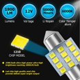thumbnail image 3 of GFDYREE 30PCS Car LED Bulb, Vehicle LED Combination Set, Auto Interior LED Lights Dome Light Kit for Map Dome Trunk Cargo Door Courtesy License Plate Light, 3 of 6