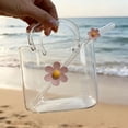 thumbnail image 5 of CHENjy Trendy Purse Design Drinking Glass，Versatile Use for Beverages，Attractive Decor Item 5.31*4.72*3.14 in, 5 of 6