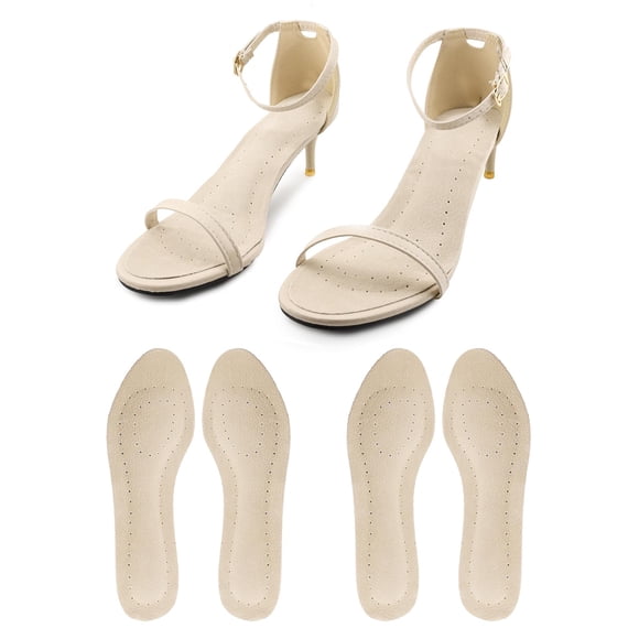 Plantillas acolchadas LanJe para tacón alto, antideslizantes, talla mediana 7.5-9
