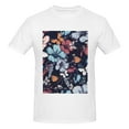 thumbnail image 4 of Bingfone Flowers Ad Butterflies Men'S Loose Fit Short-Sleeve Pocket T-Shirt, 4 of 7