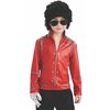 Michael Jackson Beat It Red Zipper Jacket Halloween Costume - Child Size Medium 8-10