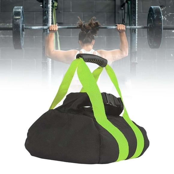 Ximing Weight Sandbag Portable Bodybuilding Wear-resistant Power Sandbag for Home Weightlifting , green