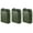 Green, variant on BPA Durable 5 Gallon 20 Liter Portable Military Water Storage Container for Camping, Outdoors and Emergency Management