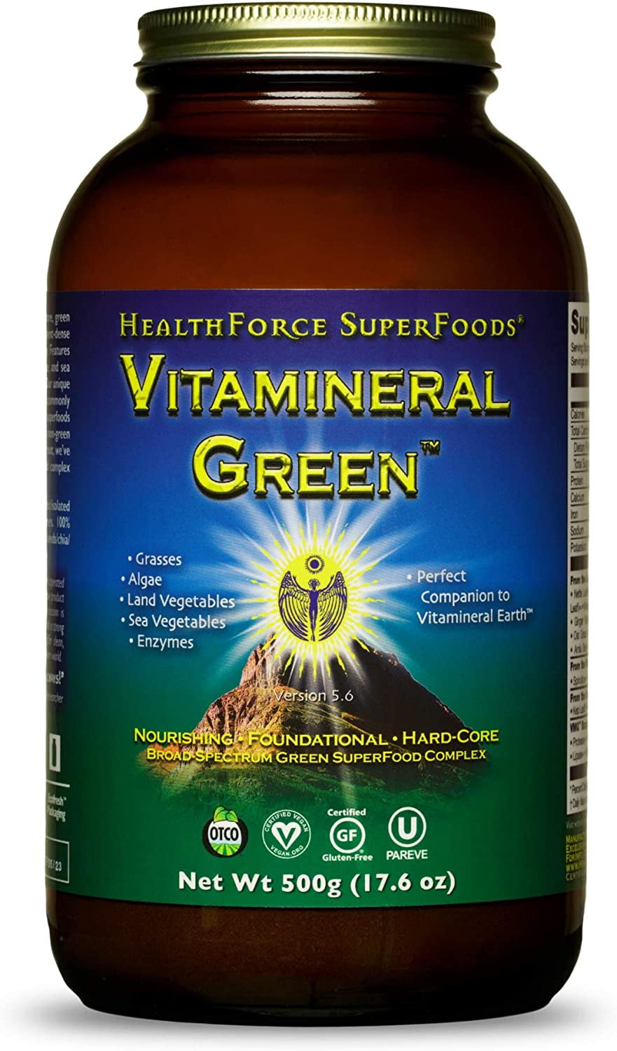 HealthForce SuperFoods Vitamineral Green™ 500g Powder