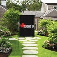 thumbnail image 4 of PRETXORVE Canada Garden Double-Side Strong And Free Canadian Yard Sign No Flagpole, 4 of 5