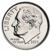 2025-D Roosevelt Dime BU