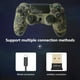 thumbnail image 4 of Controlador inalámbrico Bluetooth Ps4 Controller Dual Head Head Handle Joystick Mando Game Pad para la consola de juegos 4. Rojo Verde Élite, 4 of 8
