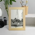 thumbnail image 5 of Neutral Tropics I - Framed Print w/glass - Natural Wood, 5 of 8