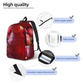 thumbnail image 4 of Yiaed Berry Infused Refreshment Print Backpack, Premium Laptop Backpack, Travel Backpack for Women, Lightweight Backpacks, Comfortable Back Pack-Small, 4 of 7