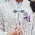 thumbnail image 6 of 4 Pack Vintage Sweater Clips Cape Cloak Clasp Cardigan Clips for Women, Colorful, 6 of 6
