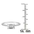 thumbnail image 3 of Sterling Silver with White Topaz Engagement Ring, 3 of 3