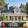 thumbnail image 6 of LUUFILx Happy Last Day of School Backdrop Banner Background Decoration for Classroom Party Supplies Graduation Celebration Photography Props, 6 of 8