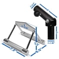 thumbnail image 2 of Placa T-Bar Row con Inserto para Poste Landmine - Ajuste para Barras Olímpicas de 2 Pulgadas - Rotación Completa de 360° y Sencillo de Instalar, 2 of 6