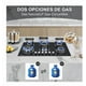 thumbnail image 2 of Parrilla De Gas Empotrables Estufas 6 Quemadores Cristal Templado Color Negro Gas Lp O Gas Natural, 2 of 5