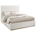 thumbnail image 3 of Knox Upholstered Queen Platform Bed Cream, 3 of 4