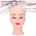 thumbnail image 4 of Cabeza De Maniquí Calva, Cabeza De Maniquí Multifuncional De Masaje De Práctica Para Pelucas Universal Para Peluquería, 4 of 7