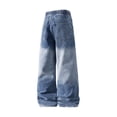 thumbnail image 3 of Casual Faded Denim Jeans Classic Fit Complete Everyday Wear With Comfortable Stretch For Daily Use And Timeless Appeal, 3 of 3