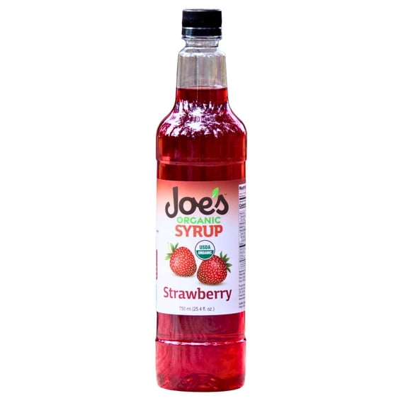 Joe's Organic Syrup, Strawberry, Organic - 25.4 floz