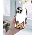 thumbnail image 5 of WIRESTER Shockproof Soft Rubber Cover Case for Apple iPhone 16 Pro Max 6.9" 2024, Animal Yorkshire Terrier Dog, 5 of 5
