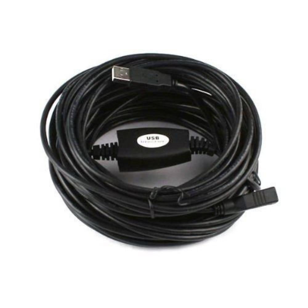 Cable N Wireless 50 FT USB 2.0 Active Repeater Extension cable 480Mbp 15M 