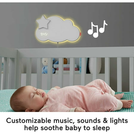 Fisher-Price Lumalou Better Bedtime Routine System Sound Machine for Ages 0-8 Years, Multicolor