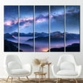 thumbnail image 3 of Above Clouds Wall Decor, Above The Clouds Poster, Space Printed Canvas, Sky Canvas, Cosmos Wall Art, Milky Way Poster, Landscape Wall Decor, Canvas Wall Decor - Natural Framed, 3 of 9