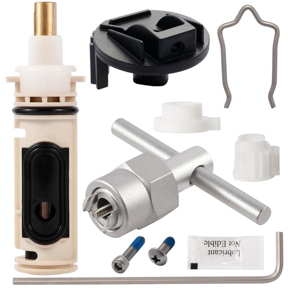 1222 Cartridge Kit for Moen 1222 Replacement Cartridge with Removal Tool, Compatible with Moen Posi Temp Shower Repair