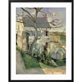 thumbnail image 2 of Art.com The House and the Tree, C.1873-74 Giclee Print by Paul C?zanne, Black Frame Wall Art, 23" x 29", 2 of 5