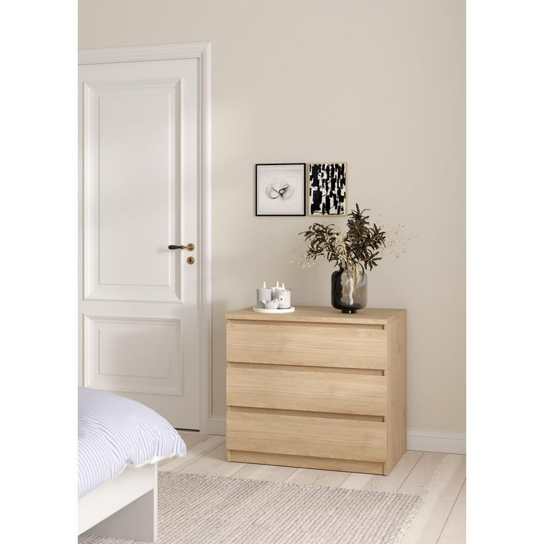 Tvilum Scottsdale 3 Drawer Chest Dresser for Adults, Jackson