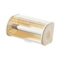 thumbnail image 2 of Baoblaze Bathroom Tissue Dispenser Wall Mounted Decoration with Lid Tissue Box Holder White, 2 of 8