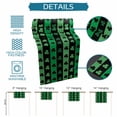 thumbnail image 6 of St. Patrick's Day Table Runner - 70 Inch Long Spring Green Lucky Clovers Shamrock Cotton and Linen Blended Dress Scarves Farmhouse Table Runner for Kitchen Dining, Coffee Table, 13" x 70", 6 of 8
