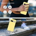 thumbnail image 7 of Compatible with Google Pixel 7A Case Shockproof, Ultra Slim Google Pixel 7A Phone Case Silicone Protective Cases Soft with Anti-Scratch Microfiber Lining (Yellow), 7 of 7